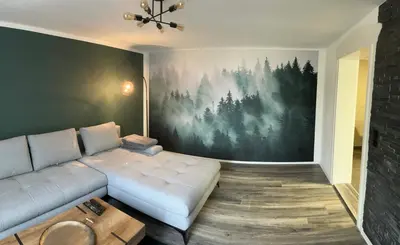 Ein Sitzbereich in der Unterkunft FeWo Villa Krodo Am Burgberg