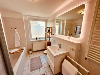 Ein Badezimmer in der Unterkunft Ferienwohnung Kaiserliebe