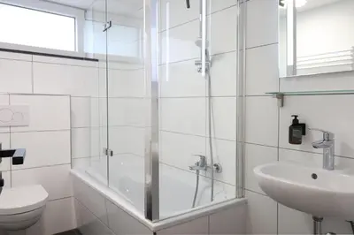 Ein Badezimmer in der Unterkunft Harzbeat