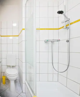 Ein Badezimmer in der Unterkunft it‘s me