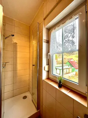 Ein Badezimmer in der Unterkunft JS Feriendomizile: Fewo Hirschwechsel