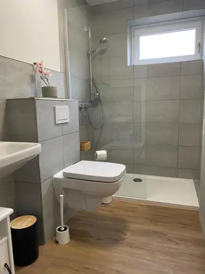 Ein Badezimmer in der Unterkunft Fewo Harzbreak