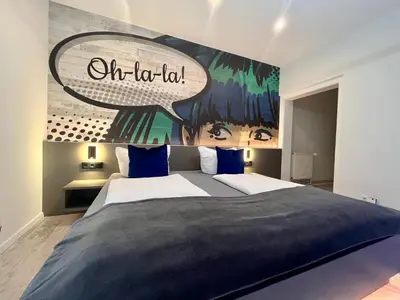 Ein Bett oder Betten in einem Zimmer der Unterkunft HarzFokus - Beautynest - #Netflix#Wlan#Sauna#Zentrum