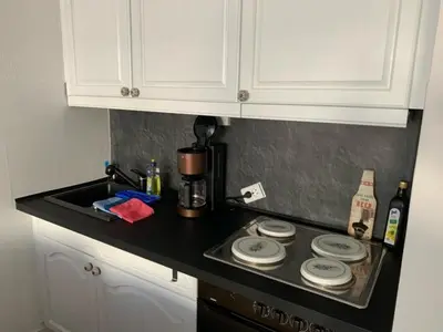 Küche/Küchenzeile in der Unterkunft Ferienwohnung Hahnenklee