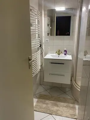 Ein Badezimmer in der Unterkunft Ferienwohnung Hahnenklee