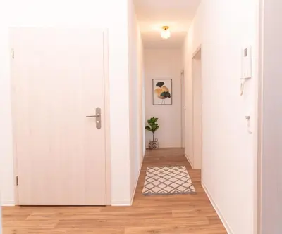 Grundriss der Unterkunft 90 qm barrierefreies Apartment I Altstadt I Parkplatz