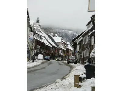 Prachtig uitzicht im Winter