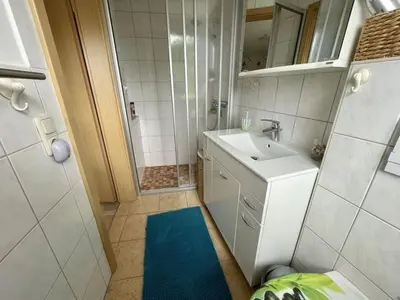 Ein Badezimmer in der Unterkunft Martina Heydecke Comfortable holiday residence