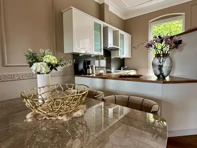 Küche/Küchenzeile in der Unterkunft Villa Bellevue