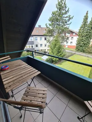 Ein Balkon oder eine Terrasse in der Unterkunft Bergliebe