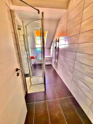 Ein Badezimmer in der Unterkunft FeWo Ferien-Füchse ZZ-BRAUNLAGE