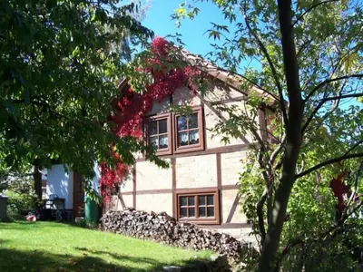 Ein Garten an der Unterkunft Ferienhaus Harz