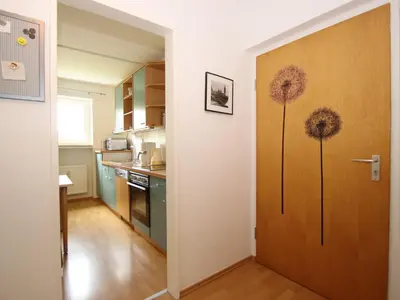Küche/Küchenzeile in der Unterkunft Wohnung am Bocksberg nahe Skilift