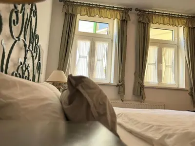 Ein Bett oder Betten in einem Zimmer der Unterkunft Hotel & Restaurant zur Post