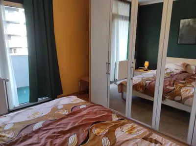 Ein Bett oder Betten in einem Zimmer der Unterkunft Ferienwohnung Harzverliebt