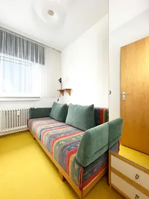Ein Sitzbereich in der Unterkunft Ferienwohnung Harzer Kleinod