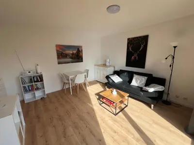 Ein Sitzbereich in der Unterkunft Hahnenkleer Tied 2