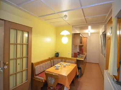 Ein Sitzbereich in der Unterkunft Ferienhaus, Wernigerode