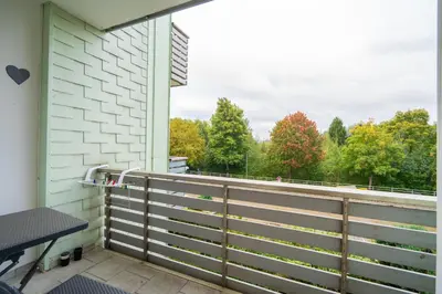 Ein Balkon oder eine Terrasse in der Unterkunft Kleine Auszeit