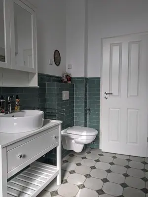 Ein Badezimmer in der Unterkunft Quedlinburg Ferienwohnungen
