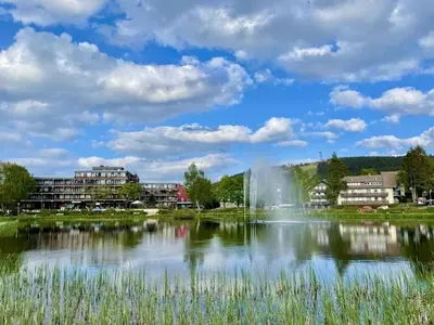Naturlandschaft in der Nähe des Ferienhauses