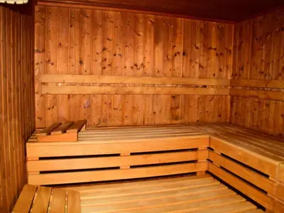 Grundriss der Unterkunft Ferienwohnung Mester mit Schwimmbad Sauna