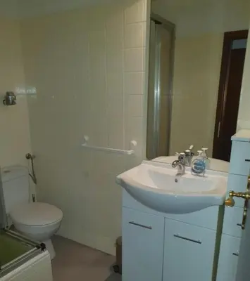 Ein Badezimmer in der Unterkunft Aldea