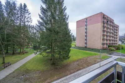 Ein Garten an der Unterkunft Ferienwohnung Harzreise