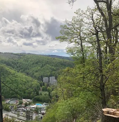 Naturlandschaft in der Nähe der Ferienwohnung