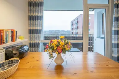 Die Bibliothek in der Ferienwohnung