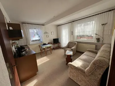 TV/Unterhaltungsangebot in der Unterkunft Haus PANORAMA - Appartement Auszeit 4