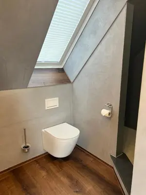 Ein Badezimmer in der Unterkunft Ferienwohnung am Rachental