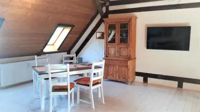TV/Unterhaltungsangebot in der Unterkunft Ferienwohnung Auf dem Kanstein