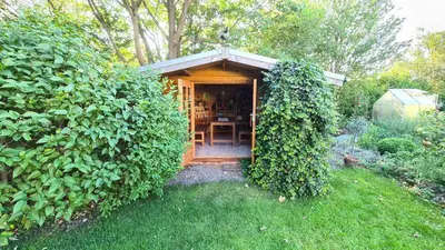 Ein Garten an der Unterkunft Ferienwohnung Auf dem Kanstein