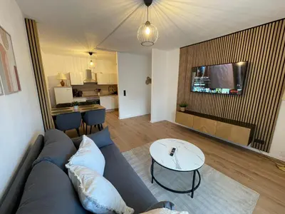 TV/Unterhaltungsangebot in der Unterkunft Fundis Apartment