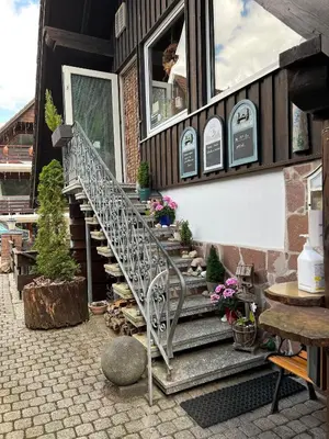 Grundriss der Unterkunft Gemütliches kleines Ferienhäuschen Nr. 3 im Harz für 2 Personen (inkl. Balkon)