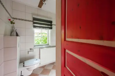 Ein Badezimmer in der Unterkunft 