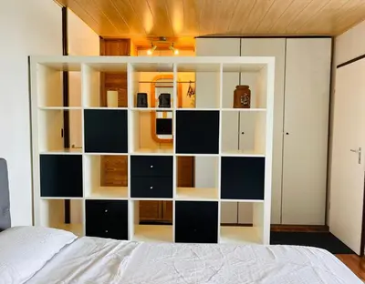 Ein Bett oder Betten in einem Zimmer der Unterkunft Panoramic View Harz