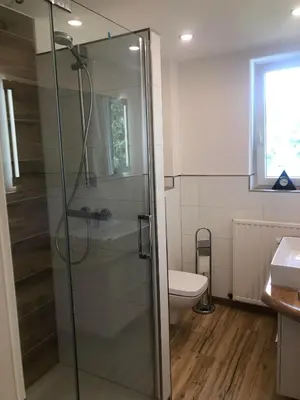 Ein Badezimmer in der Unterkunft Gipfelstation