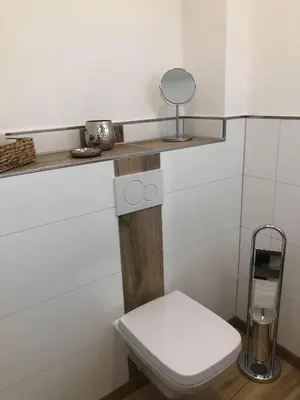 Ein Badezimmer in der Unterkunft Gipfelstation