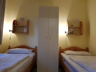 Ein Bett oder Betten in einem Zimmer der Unterkunft Mittelstation