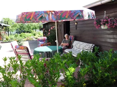 Ein Garten an der Unterkunft Jacobi Comfortable holiday residence
