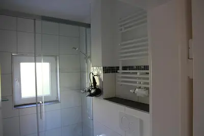 Ein Badezimmer in der Unterkunft Wohnung Julius 8