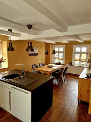 Grundriss der Unterkunft Ferienhaus Am Brunnen