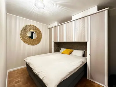 Ein Bett oder Betten in einem Zimmer der Unterkunft Luna