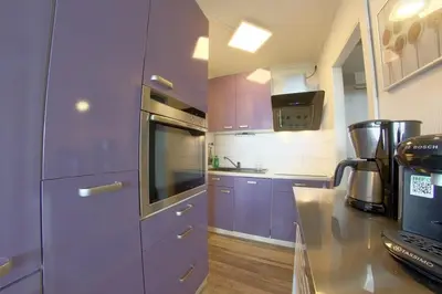 Küche/Küchenzeile in der Unterkunft Apartment 454