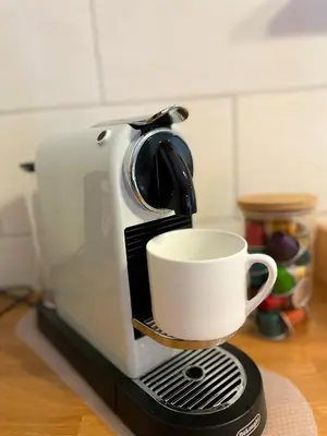 Kaffee-/Teezubehör in der Unterkunft LaLeLou Braunlage, perfekt für Familien, zentral mit Garten 120qm, inkl Wäschepaket und WLAN, Boxspringbett, 6 Personen
