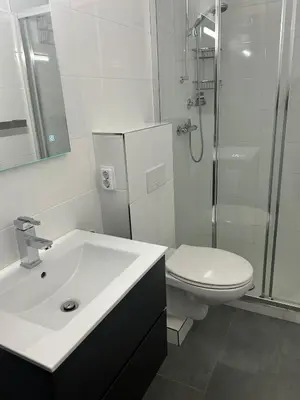 Ein Badezimmer in der Unterkunft Braunlage Glück
