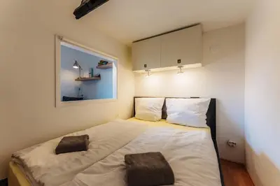 Ein Bett oder Betten in einem Zimmer der Unterkunft Tiny Appartment