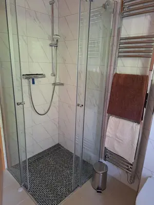 Ein Badezimmer in der Unterkunft Sonnenhof Haus 1 - EG